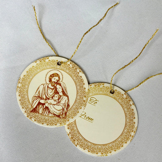 Golden Nativity- Gift Tags