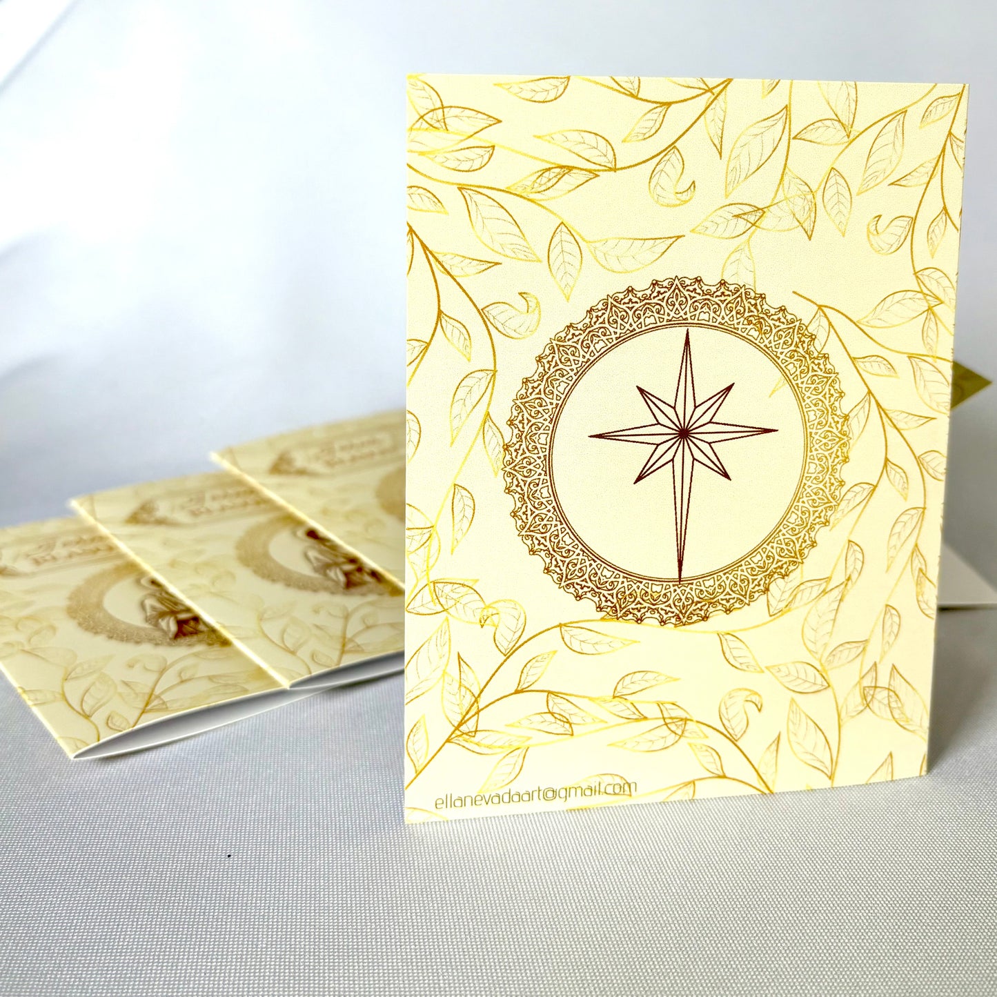 Golden Nativity- Christmas Cards