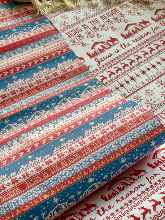 Jesus Is The Reason For The Season - Wrapping Paper