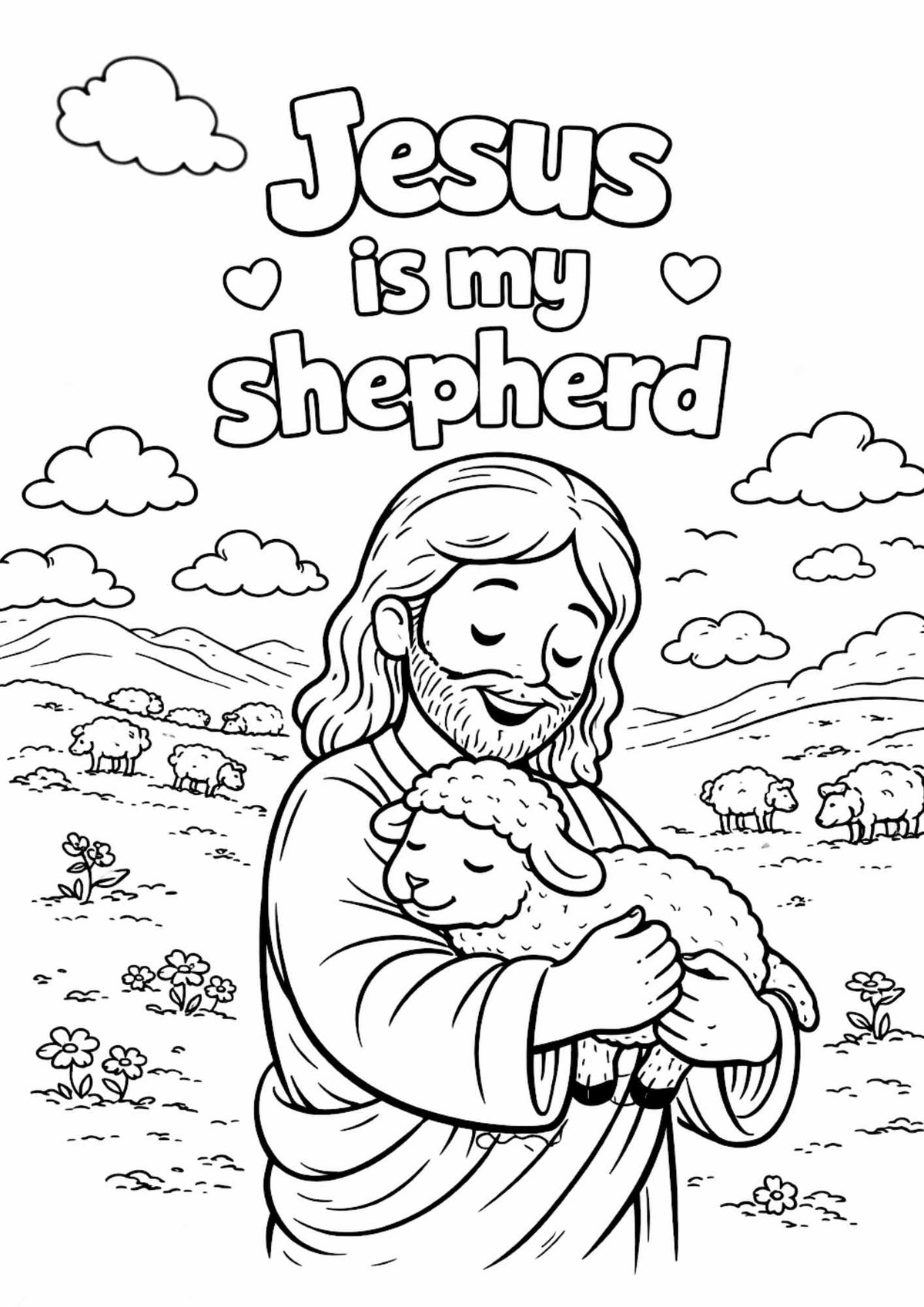Christian Colouring In