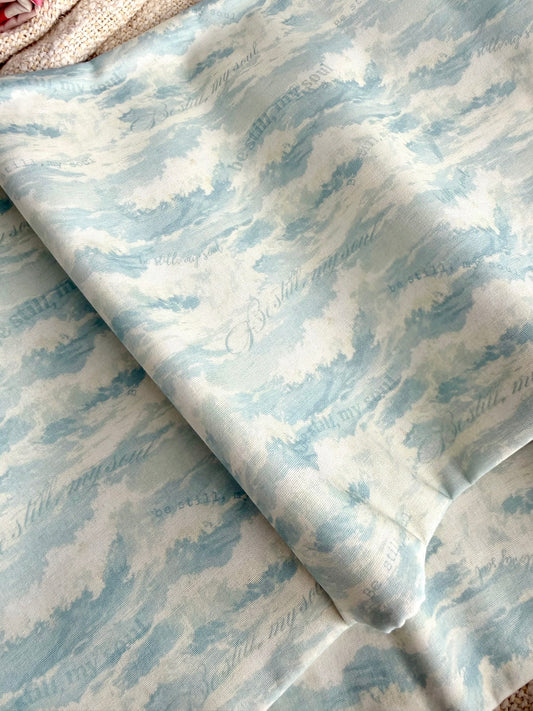 Be Still My Soul - 100% Cotton Fabric, Sold Per 1/2 Metre