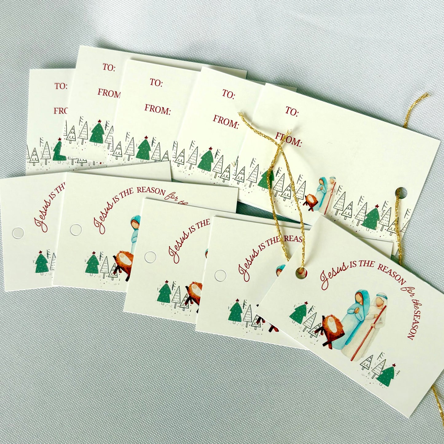 Christmas Blessings - Gift Tags