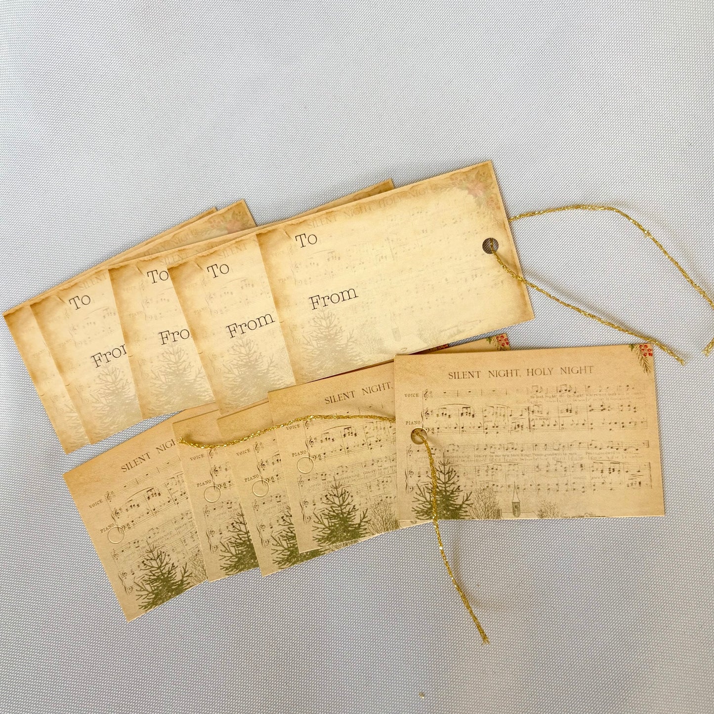 Silent Night- Gift Tags