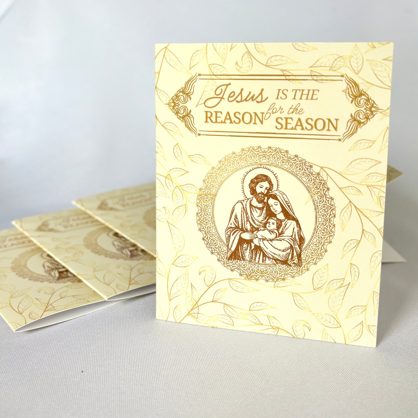 Golden Nativity- Christmas Cards