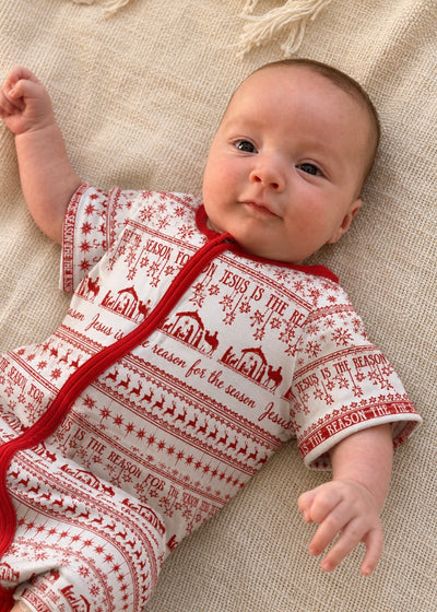 Jesus is the Reason - Baby Romper - Cotton