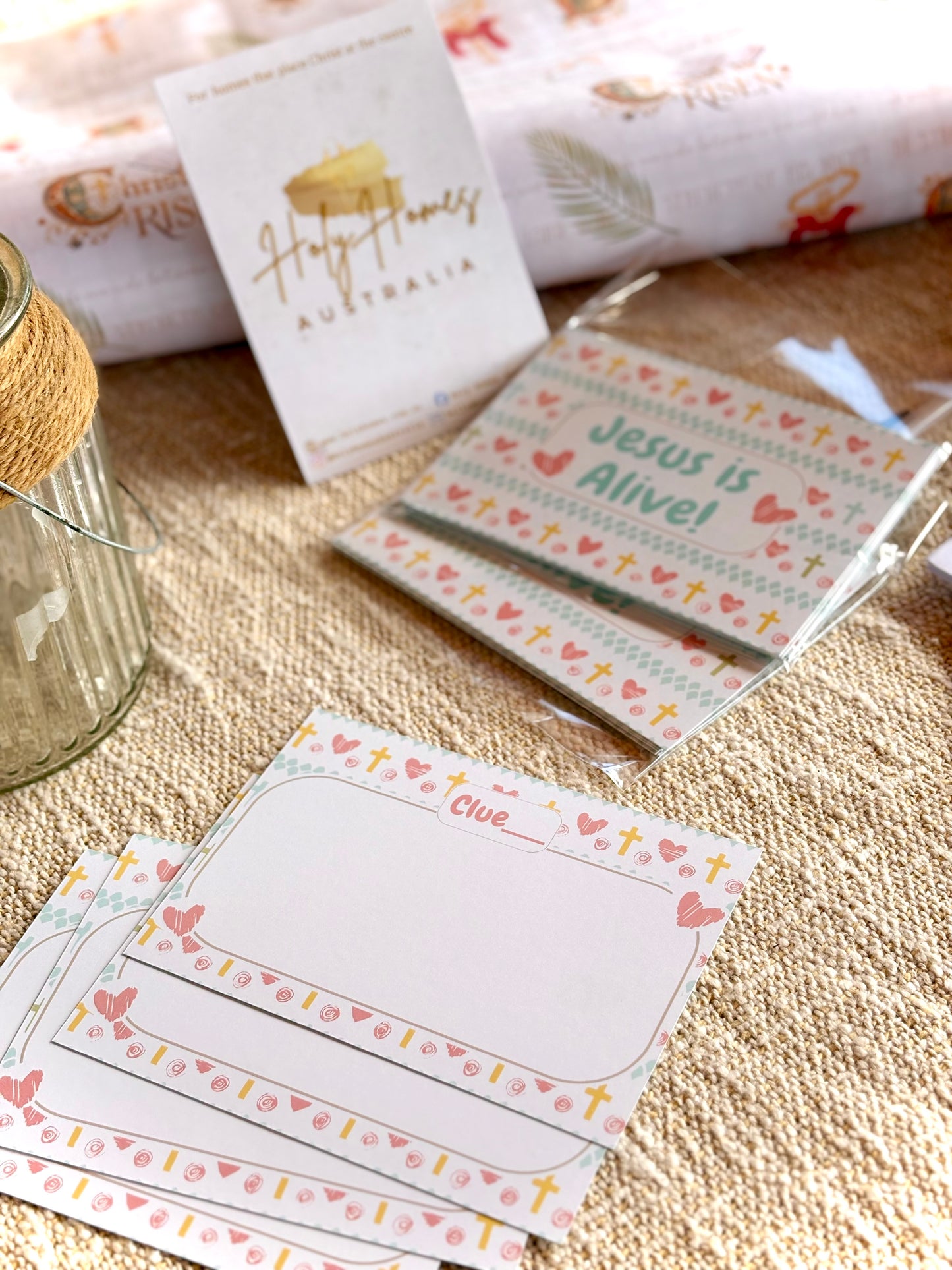 Christian Easter Hunt Clue Cards