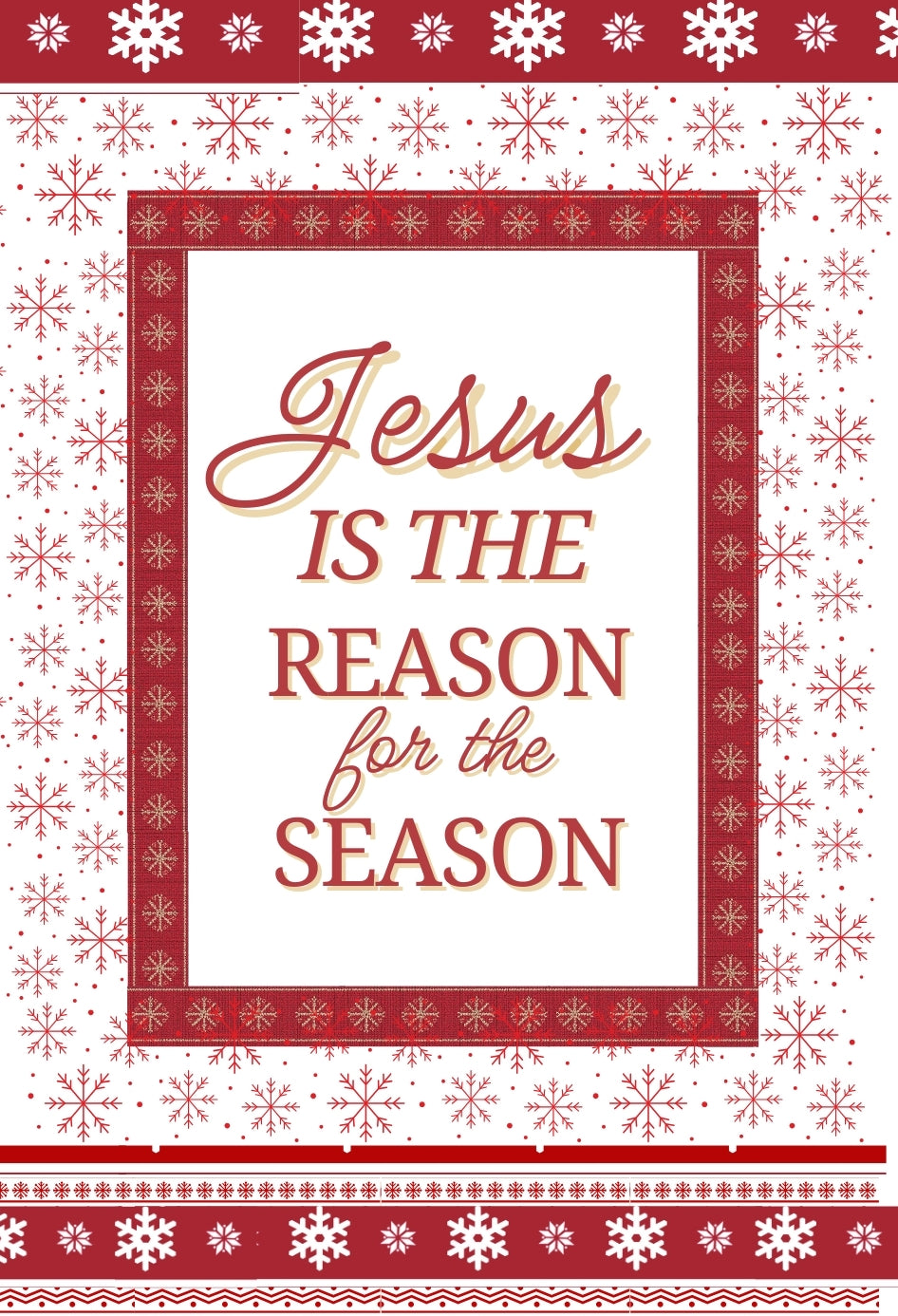 Jesus is the Reason - Christmas Card