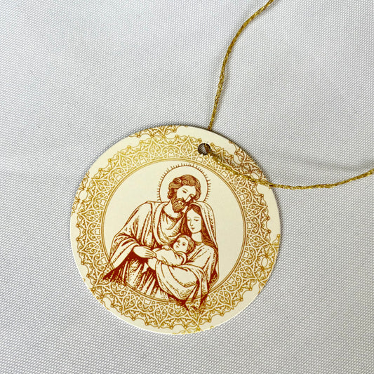 Golden Nativity- Gift Tags