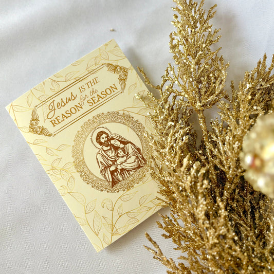 Golden Nativity- Christmas Cards