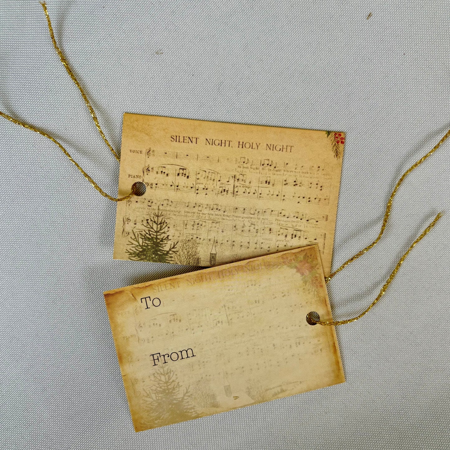 Silent Night- Gift Tags