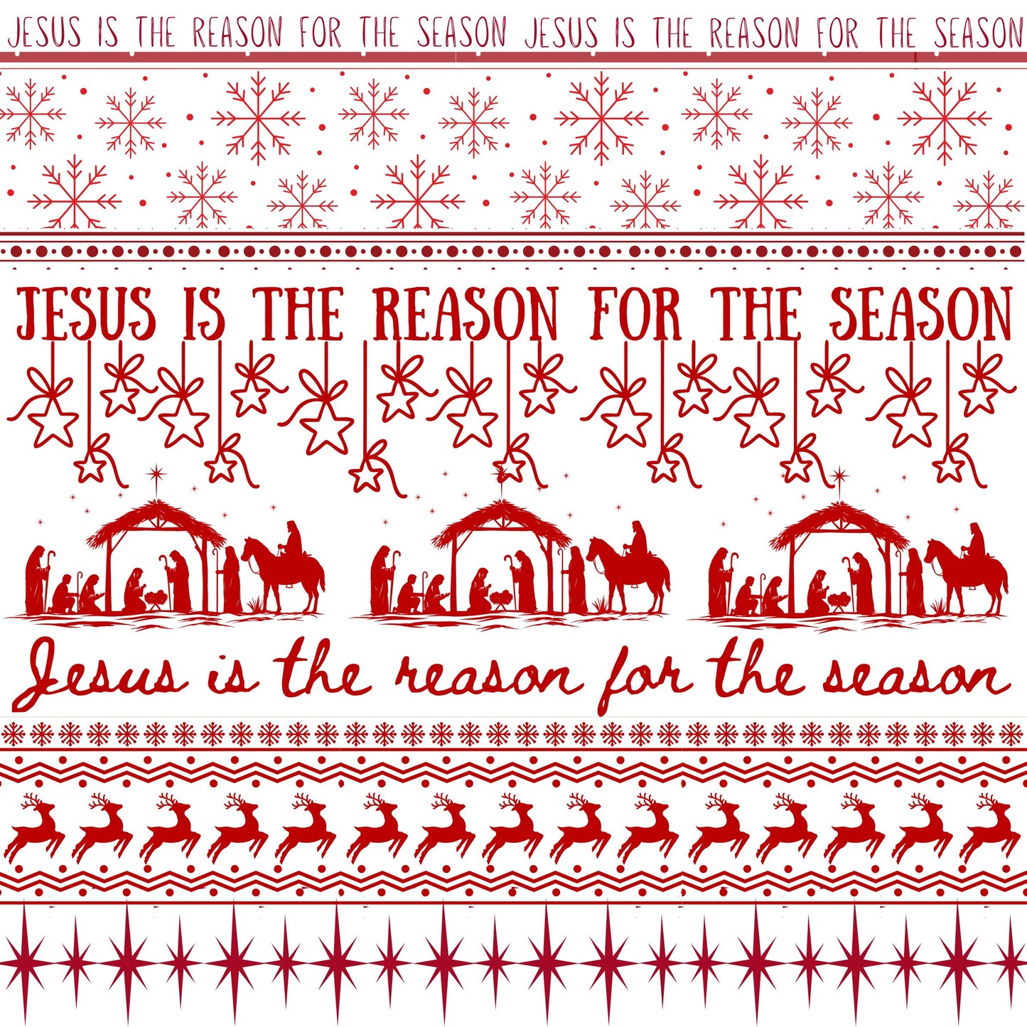 Jesus Is The Reason For The Season - Wrapping Paper