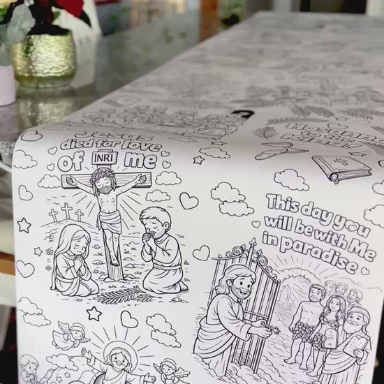 Children's Easter Table Runner